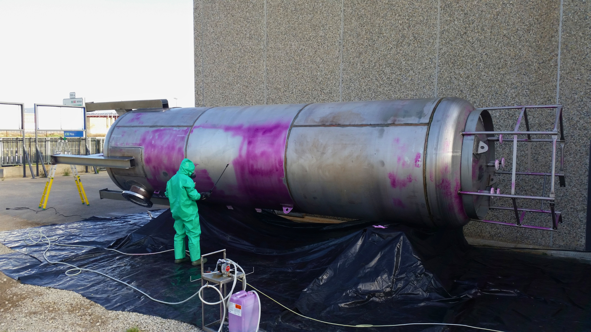 Instalaciones AUJOR: vista general de planta